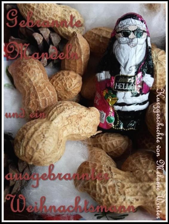 Produktbild: Gebrannte Mandeln und ein ausgebrannter Weihnachtsmann