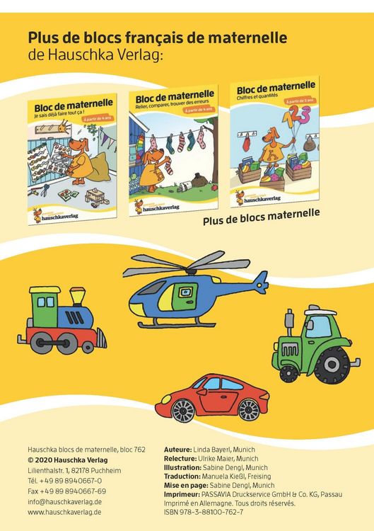 Produktbild: Bloc d'activit&eacute;s pr&eacute;scolaires &agrave; partir de 5 ans pour gar&ccedil;ons et filles, livre garcon 4 ans - Pens&eacute;e logique, devinettes et casse-t&ecirc;te pour appre