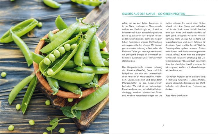 Produktbild: Das Protein-Kochbuch: Gesund, fit und schlank durch pflanzliche Proteine - Die perfekte Alternative und Erg&auml;nzung zu tierischem Eiwei&szlig;