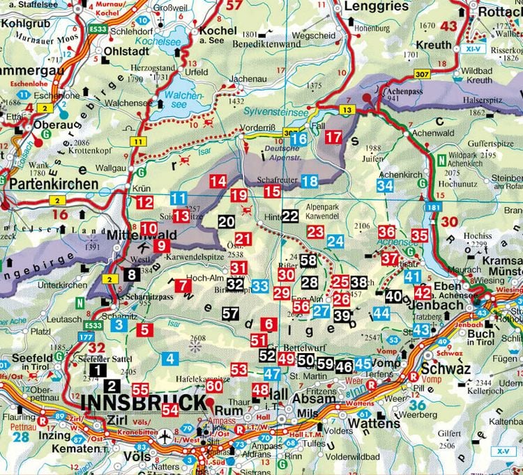 Produktbild: ROTHER Wanderf&uuml;hrer Karwendel