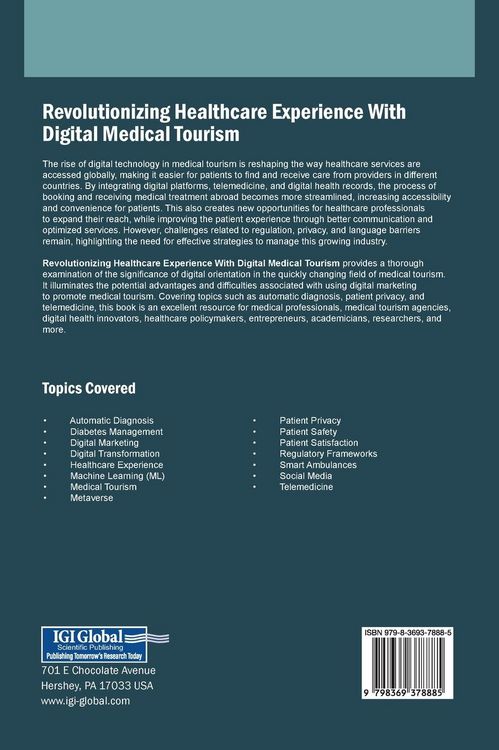 Produktbild: Revolutionizing Healthcare Experience With Digital Medical Tourism