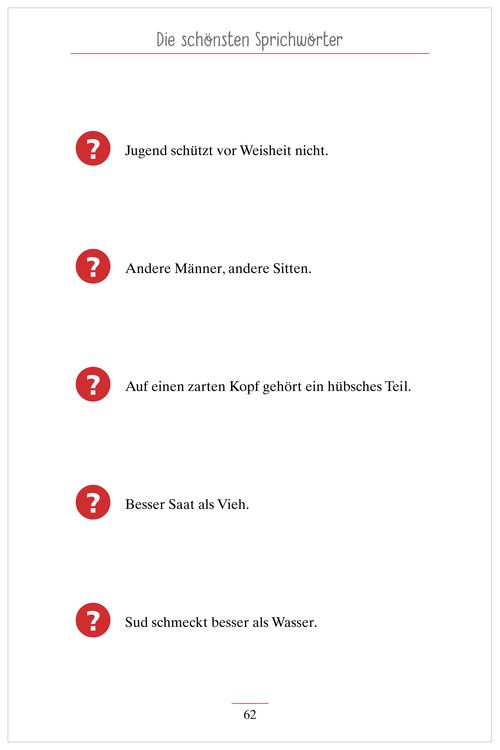 Produktbild: Beliebte Sprichw&ouml;rter. Das Ged&auml;chtnistraining-Quiz f&uuml;r Senioren. Ideal als Besch&auml;ftigung, Ged&auml;chtnistraining, Aktivierung bei Demenz.