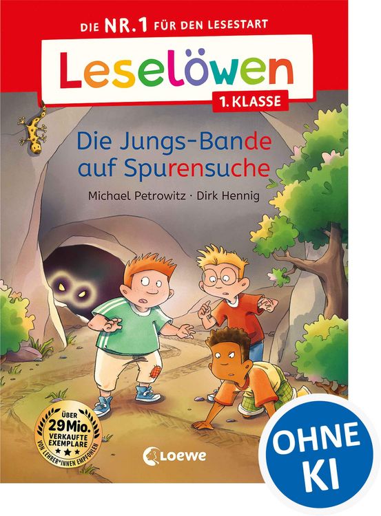 Produktbild: Lesel&ouml;wen 1. Klasse - Die Jungs-Bande auf Spurensuche