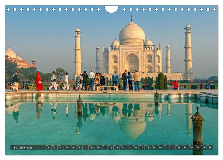 Produktbild: Dream destinations around the world (Wall Calendar 2026 DIN A4 landscape), CALVENDO 12 Month Wall Calendar