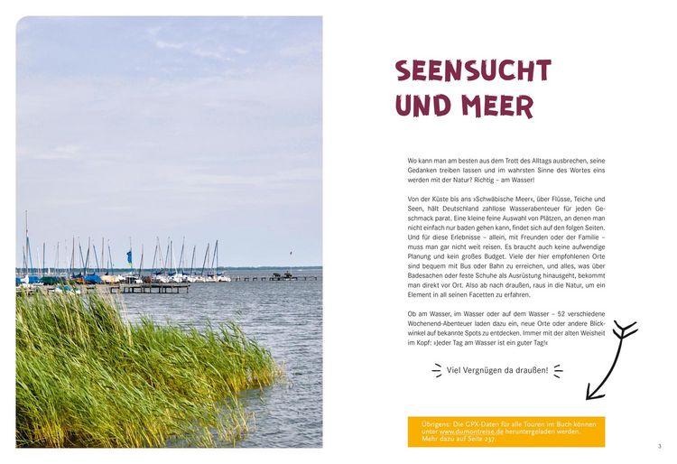 Produktbild: 52 kleine & gro&szlig;e Eskapaden in Deutschland Wochenenden am Wasser