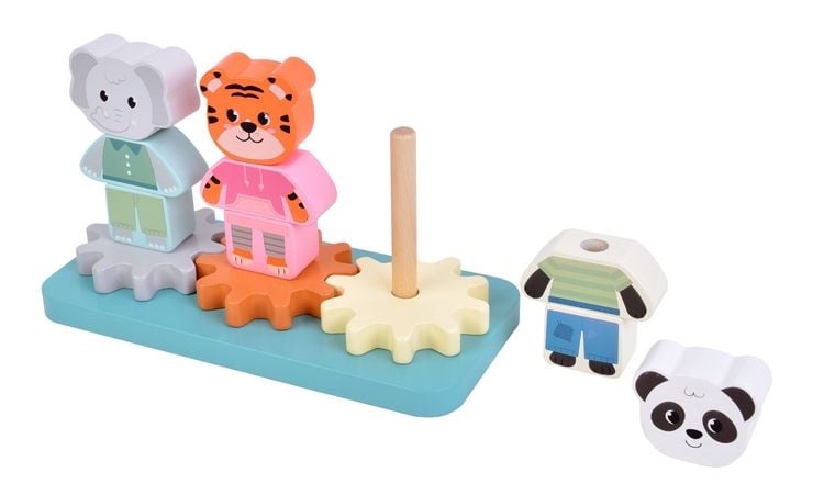 Produktbild: Stapelspiel mit Zahnrad "Jungle Friends"