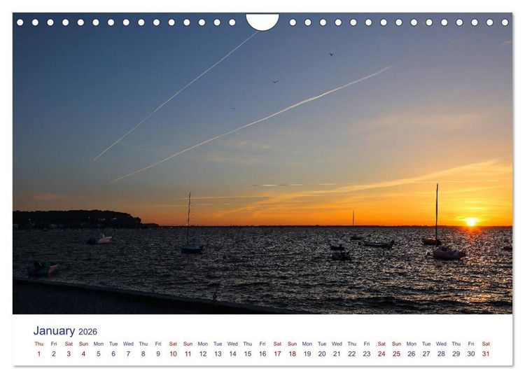 Produktbild: Arcachon Bay and the French Atlantic coast near Bordeaux (Wall Calendar 2026 DIN A4 landscape), CALVENDO 12 Month Wall Calendar