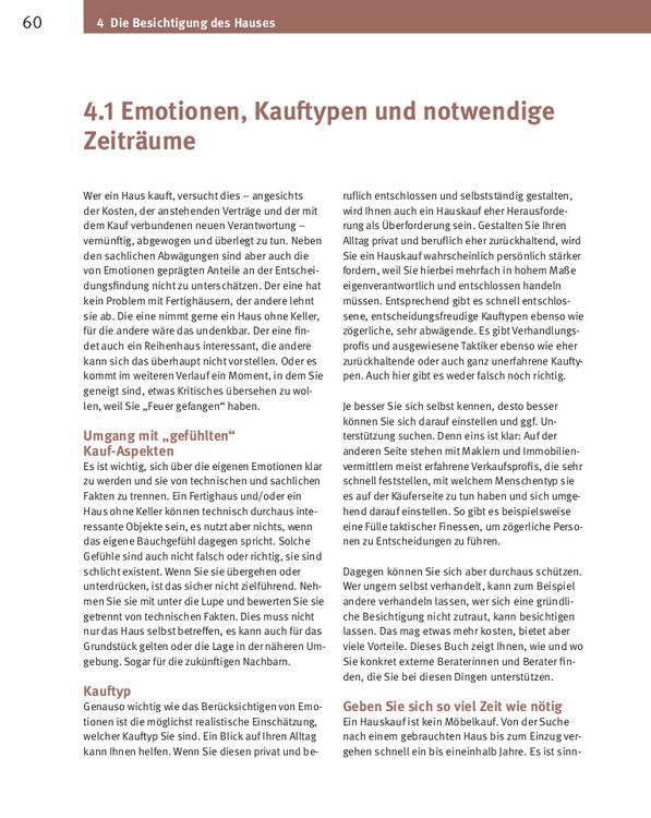 Produktbild: Kauf eines gebrauchten Hauses