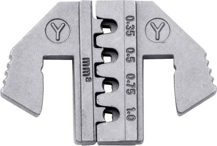 Produktbild: TOOLCRAFT TO-9625875 Crimpeinsatz Yazaki YES/YESC 1,5 versiegelter Kontakt Terminal 0.35 bis 1 mm&sup2; Passend f&uuml;r Marke (Zangen) TOOLCRAFT