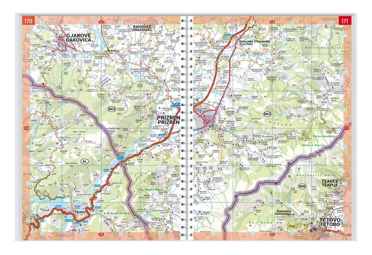 Produktbild: Freytag & berndt Autoatlas Westbalkan 1:150.000
