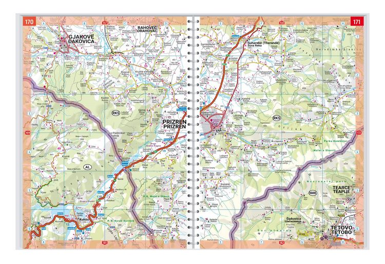 Produktbild: Freytag & berndt Autoatlas Westbalkan 1:150.000