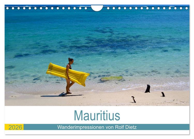 Produktbild: Mauritius - Wanderimpressionen von Rolf Dietz (Wandkalender 2026 DIN A4 quer), CALVENDO Monatskalender