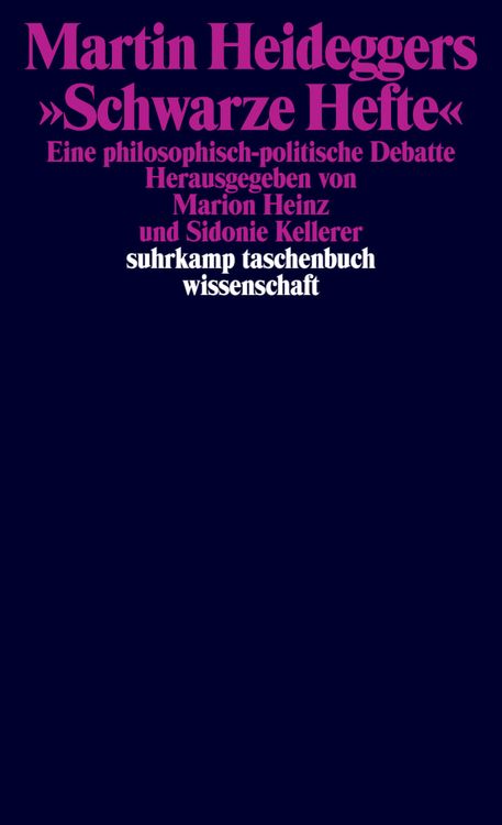 Produktbild: Martin Heideggers &raquo;Schwarze Hefte&laquo;