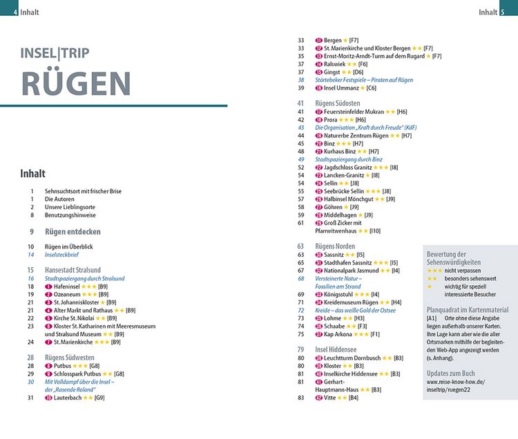 Produktbild: Reise Know-How InselTrip R&uuml;gen mit Hiddensee und Stralsund