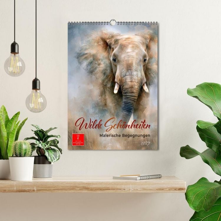 Produktbild: Wilde Sch&ouml;nheiten - Malerische Begegnungen (Wandkalender 2027 DIN A3 hoch), CALVENDO Monatskalender