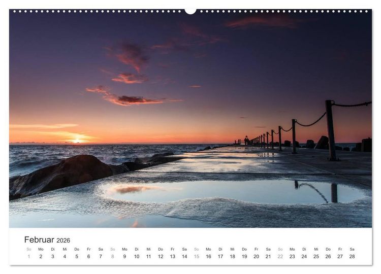 Produktbild: D&auml;nemark-Impressionen (Wandkalender 2026 DIN A2 quer), CALVENDO Monatskalender