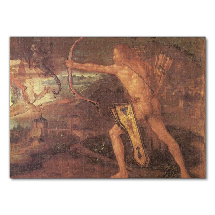 Lais Puzzle Albrecht Dürer - Herkules und die Stymphalischen Vögel
