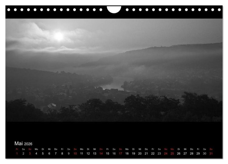 Produktbild: NEBEL (Wandkalender 2026 DIN A4 quer), CALVENDO Monatskalender