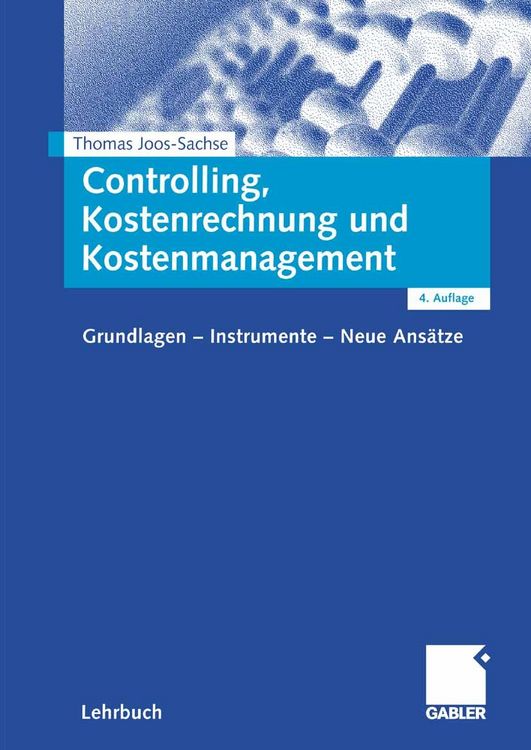 Produktbild: Controlling, Kostenrechnung und Kostenmanagement