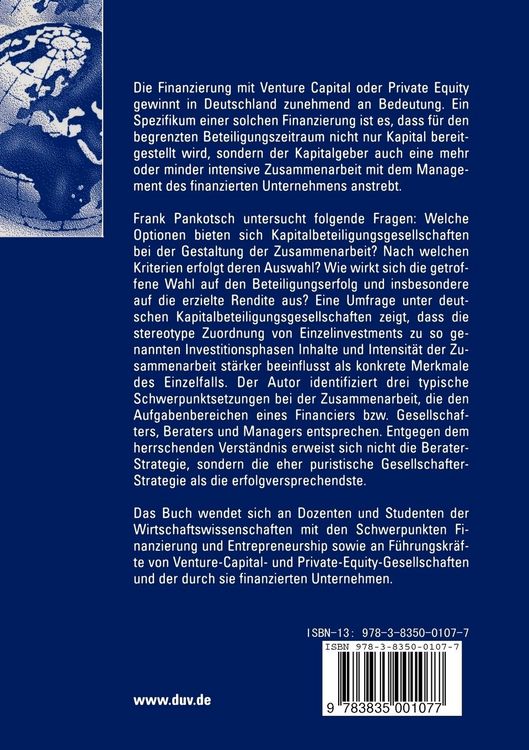 Produktbild: Kapitalbeteiligungsgesellschaften und ihre Portfoliounternehmen