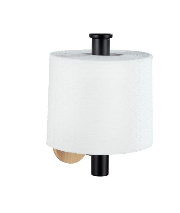 Produktbild: Turbo-Loc&reg; Toilettenpapierhalter Mod. Orea Bamboo, Befestigen ohne bohren