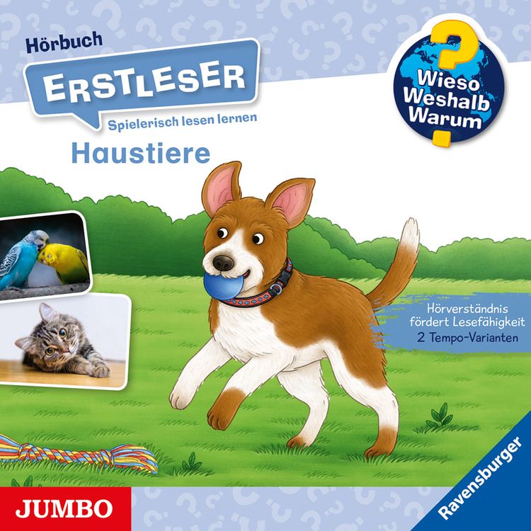 Produktbild: Haustiere [Wieso? Weshalb? Warum? ERSTLESER Folge 12]