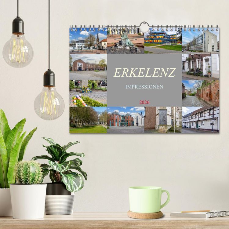 Produktbild: Erkelenz Impressionen (Wandkalender 2026 DIN A4 quer), CALVENDO Monatskalender