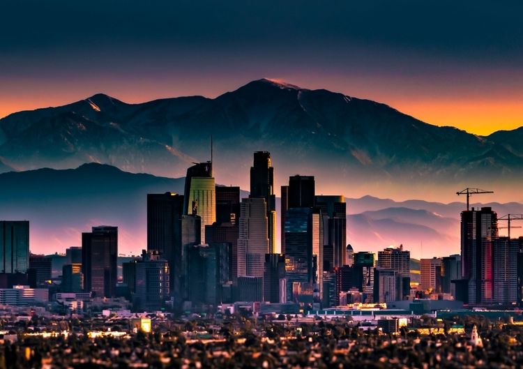 Produktbild: Lais Puzzle Los Angeles, Kalifornien, USA, am Morgen 1000 Teile