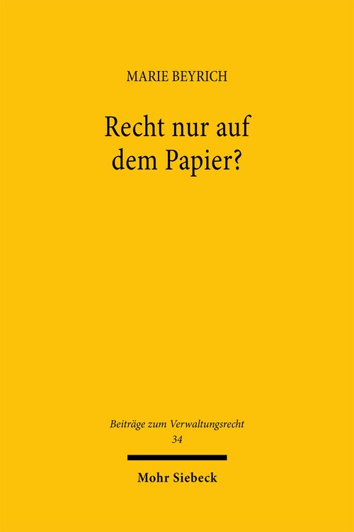 Produktbild: Recht nur auf dem Papier?
