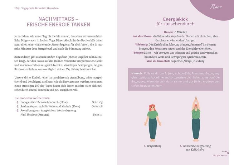 Produktbild: Yoga f&uuml;r m&uuml;de Menschen