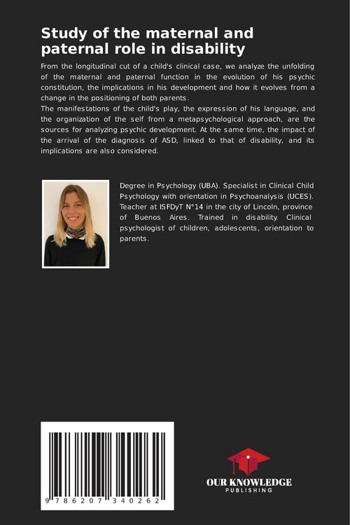 Produktbild: Study of the maternal and paternal role in disability