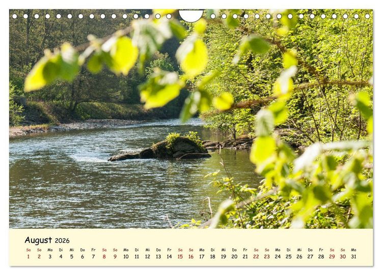 Produktbild: M&uuml;ngstener Br&uuml;cke - Landschaft rund um Solingen (Wandkalender 2026 DIN A4 quer), CALVENDO Monatskalender