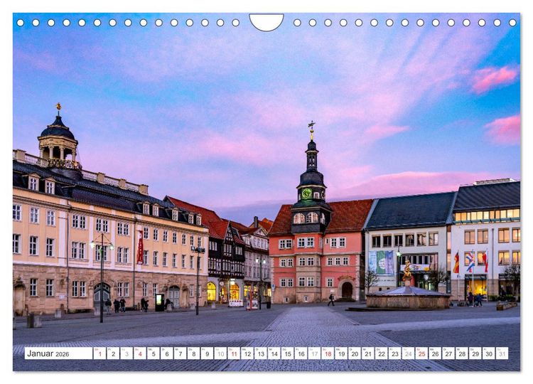 Produktbild: Deutsche Bundesl&auml;nder - Th&uuml;ringen (Wandkalender 2026 DIN A4 quer), CALVENDO Monatskalender