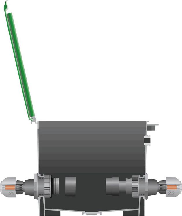 Produktbild: Gardena Sprinklersystem Verbinder 33,25mm (1") AG 02763-20
