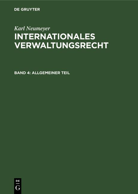 Produktbild: Allgemeiner Teil