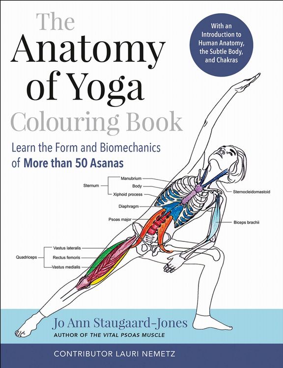 Produktbild: The Anatomy of Yoga Colouring Book