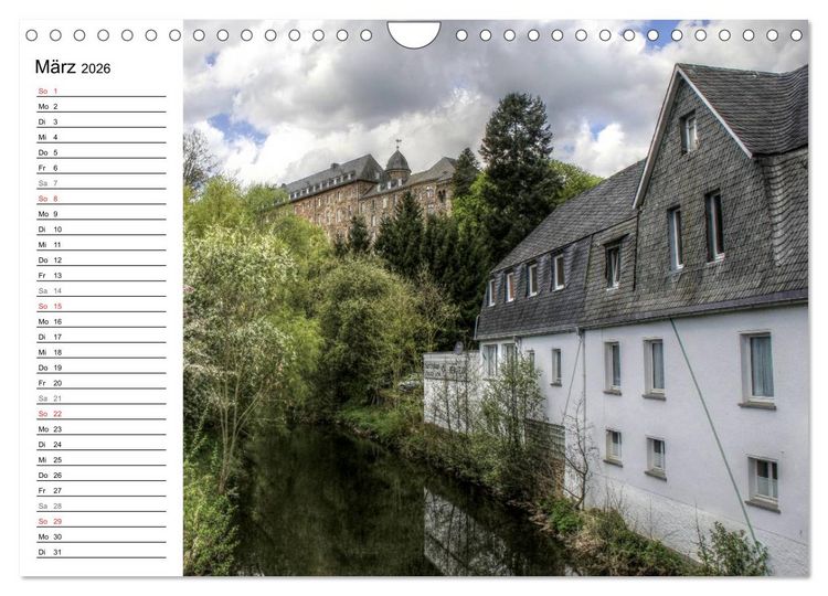 Produktbild: Faszination Eifel (Wandkalender 2026 DIN A4 quer), CALVENDO Monatskalender
