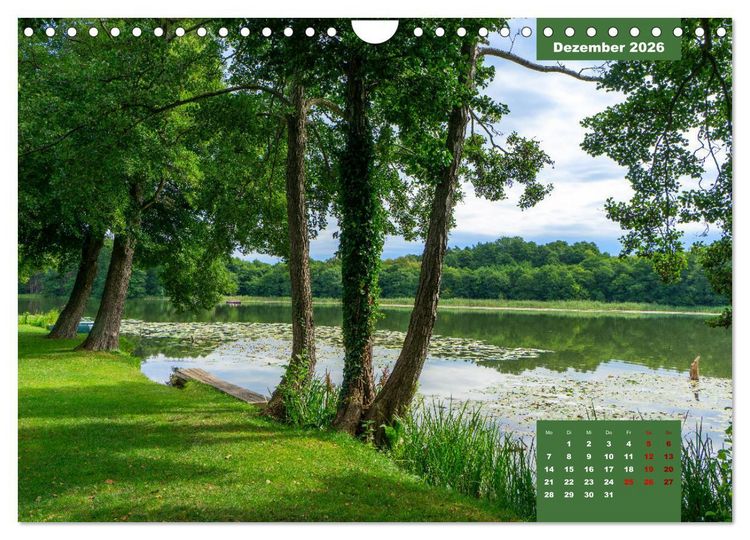 Produktbild: Lychen Uckermark (Wandkalender 2026 DIN A4 quer), CALVENDO Monatskalender