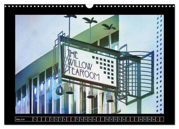 Produktbild: Glasgow (Wall Calendar 2026 DIN A3 landscape), CALVENDO 12 Month Wall Calendar