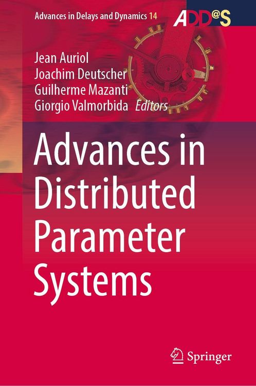 Produktbild: Advances in Distributed Parameter Systems