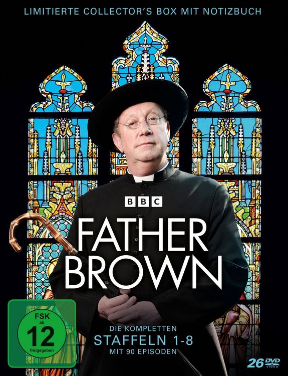 Produktbild: Father Brown - Die kompletten Staffeln 1-8. LTD. - Limitierte Collector's Edition mit Notizbuch