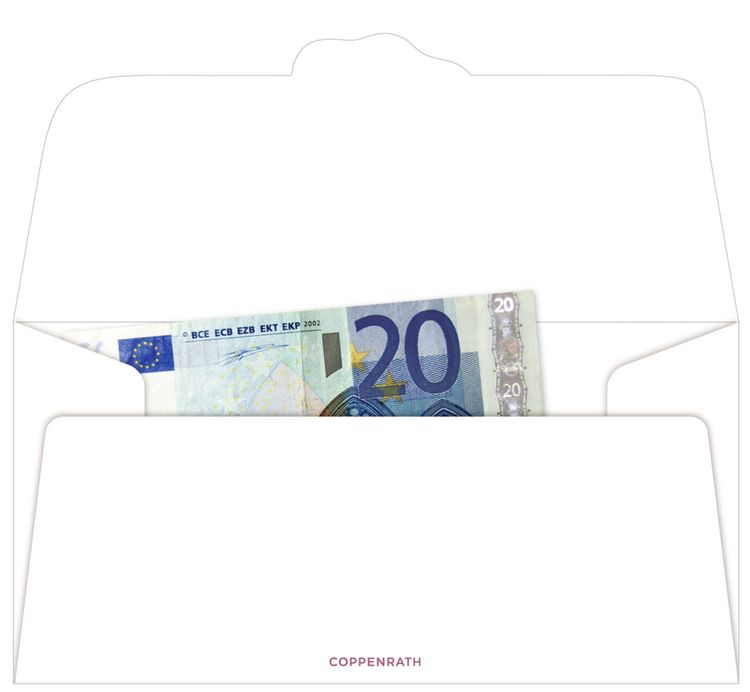 Produktbild: Kuvert f&uuml;r einen Geld- oder Gutschein