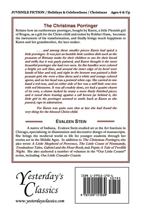 Produktbild: The Christmas Porringer (Yesterday's Classics)