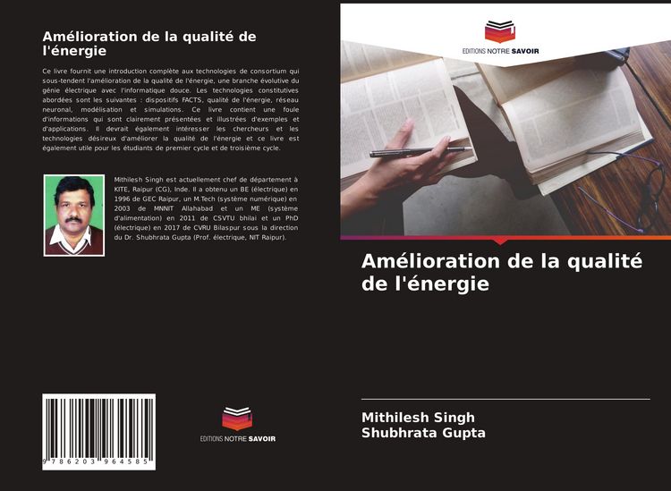 Produktbild: Am&eacute;lioration de la qualit&eacute; de l'&eacute;nergie