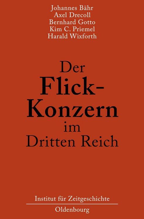 Produktbild: Der Flick-Konzern im Dritten Reich