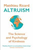 Produktbild: Ricard, M: Altruism