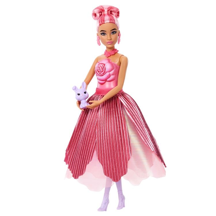 Produktbild: Barbie Flower Surprise Puppe - rote Rose