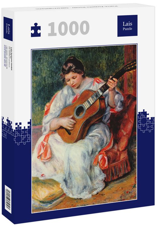 Produktbild: Lais Puzzle Pierre-Auguste Renoir - Gittarespielerin 1000 Teile