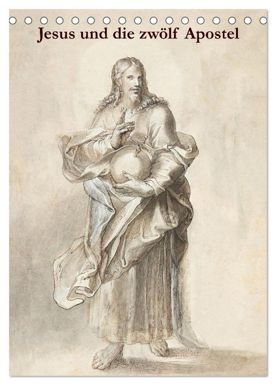 Produktbild: Jesus und die zw&ouml;lf Apostel (Tischkalender 2026 DIN A5 hoch), CALVENDO Monatskalender