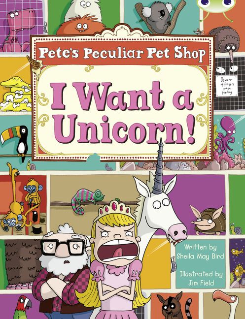 Produktbild: Bug Club Guided Non Fiction Year Two Purple B Pete's Peculiar Pet Shop: I Want a Unicorn!